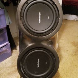 Rockford Fosgate Speakers And Box