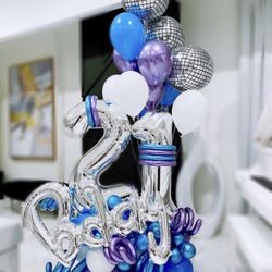 Balloons Bouquet - Decorations - Happy Birthday 