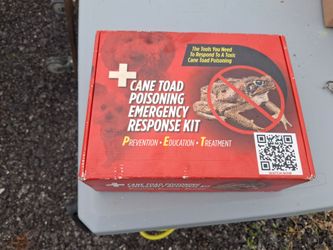 Cane toad emergency response kit