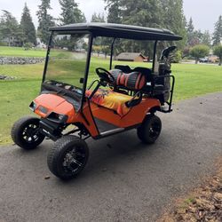 EZGO 2005 4 Seat Gas Golf Cart