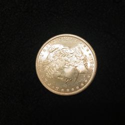 1881 -s morgan silver dollar