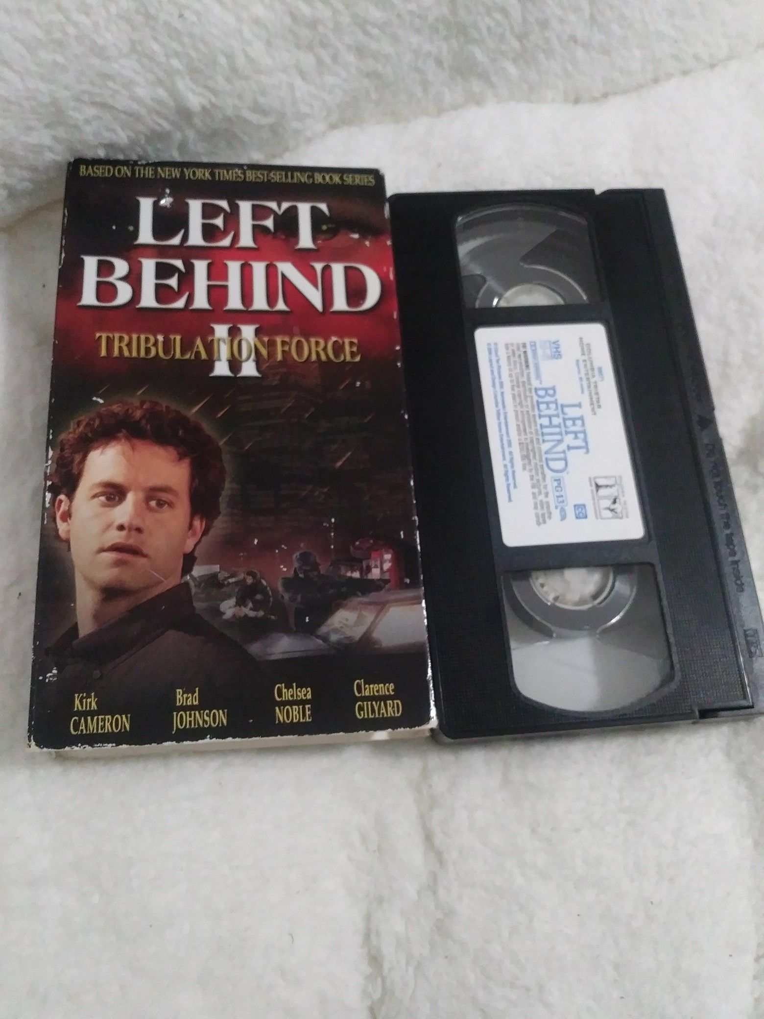 Left Behind II: Tribulation Force (VHS, 2002) Kirk Cameron, Chelsea