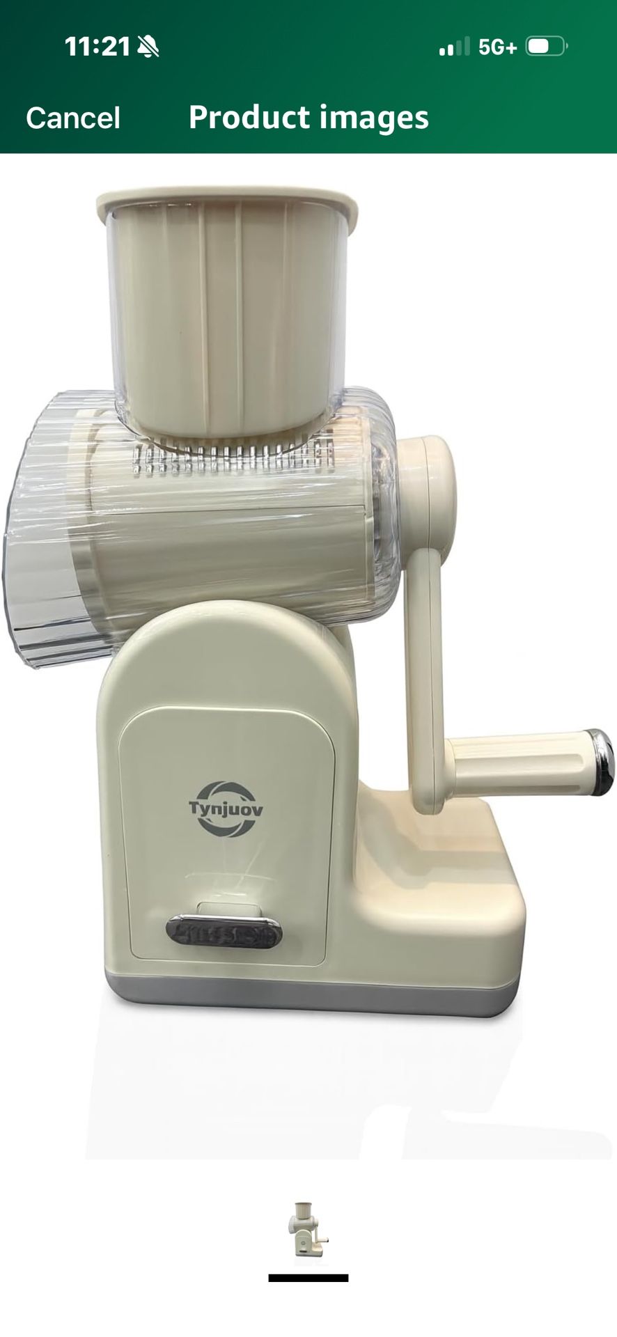 Cheese Grater Hand Crank, Rotary Cheese Shredder & Vegetable Chopper, Kitchen Gadgets Multi-Function Graters for Kitchen