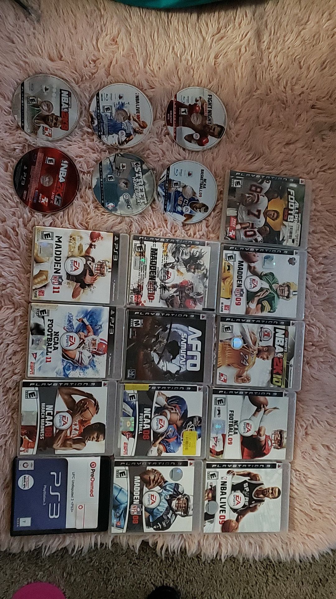 PS3 Game Haul (I have sleeves for the Discs)