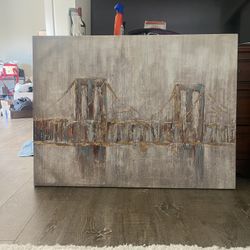 Abstract Painting—San Francisco Bridge
