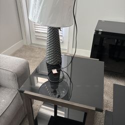 End Tables, Lamps, And Coffee Table