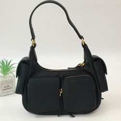 MiuMiu motorcycle bag black