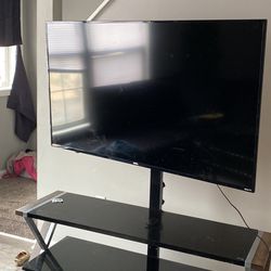 TV WITH STAND 55 Inch