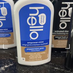 100% Organic Mouthwash.