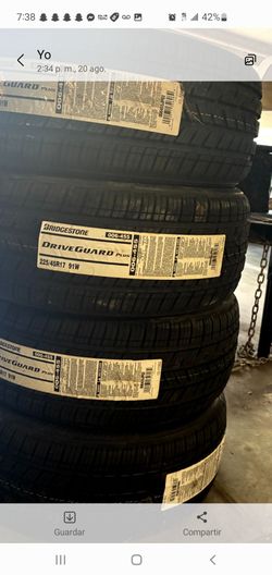 Bridgestone DriveGuard Plus 225/45R17 Tires – Set of 4
