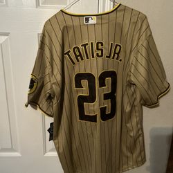 San Diego Padres Tatis Jr. jersey size xl