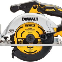 DEWALT 20V MAX* Circular Saw, 6-1/2-Inch, Cordless, Tool Only (DCS565B)
