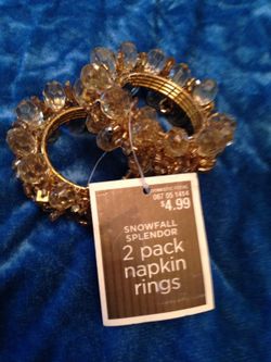 2 pack napkin rings