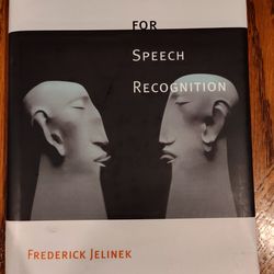 Statistical Methods for Speech Recognition - Jelinek (Hardcover)