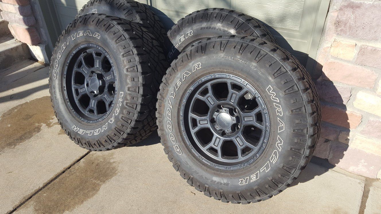 Goodyear Duratrac tires on Vision wheels