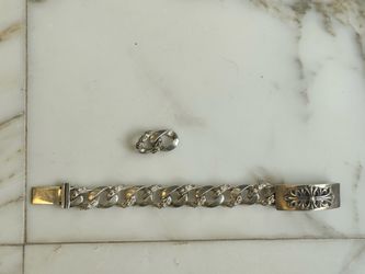 Chrome Hearts Floral ID Bracelet 13-Link