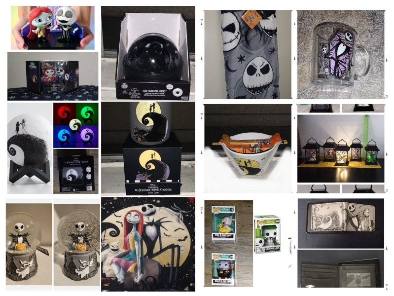 The Nightmare Before Christmas Collection DIFFERENT PRICES 