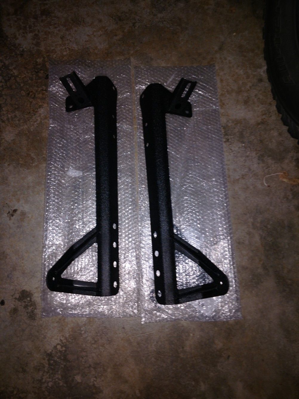 Jeep Wrangler LED light bar Mounts