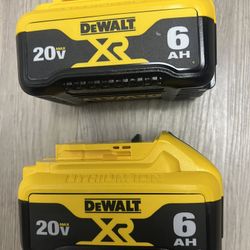 Dewalt batteries Xr 5.0 $70 each Firm