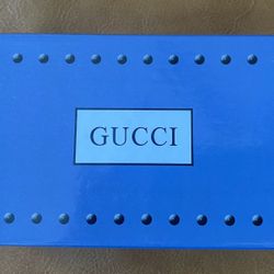 Authentic GUCCI Eyeglass Case With Box. 
