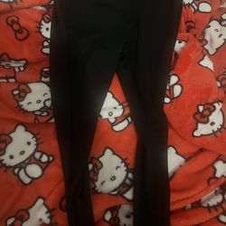 Unbranded Black Polyester Leggings Size Large