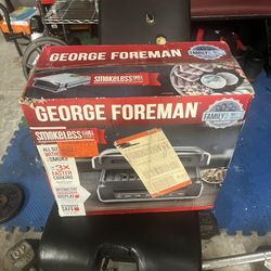 GEORGE FOREMAN GRILL( Smokeless Grill)