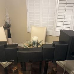 Pioneer 5.1 Speakers Set Tested Very Good Condition 