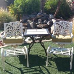 Aluminum Swivel Rocker Patio Set