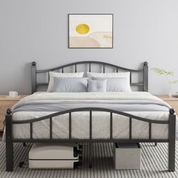 Queen Bed Frame Heavy Duty 