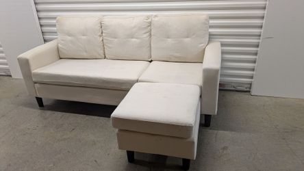 Sofa and Ottoman, Free Delivery👍