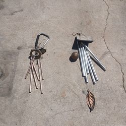 2 wind chimes