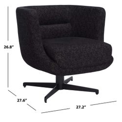 Modern/Contemporary Black Accent Chair 