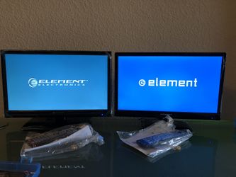 Two 19” HDTVs 720P - 2 for $80