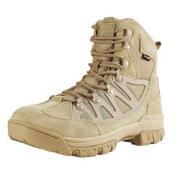 FREE SOLDIER Men's Tactical Waterproof Lightweight Hiking Boots Military Combat Boots Work Boots Size 13