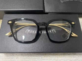 Chrome Hearts Black Glasses