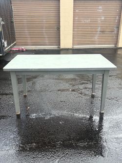 All Metal 5ft Long Work/ Tool Table- $40