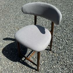 NEW COLAMY Mid-Century Modern Upholstered Counter-Height Stool