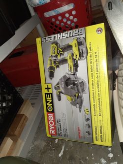 Ryobi BRUSHLESS set