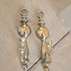 Vintage 1977 Syroco Gold Tone Wall Sconces Pair 4189  Hollywood Regency