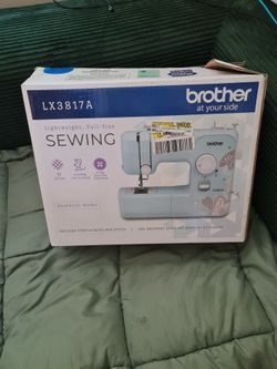 Brother LX3817A 17-Stitch Portable Full-Size Mechanical Sewing Machine, Aqua