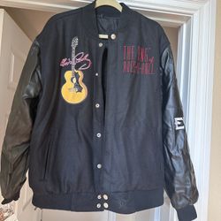 NEW w/Tags - Elvis Presley The King Of Rock N Roll Guitar Reversible Jacket - Large