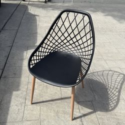 Two Black chairs