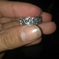 Chrome Hearts Ring Vine 2000 925 Silver