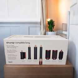 6587810 Dyson Airwrap multi styler complete long strawberry bronze plush pink 