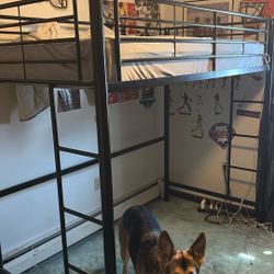 Bed With Room For A Desk Or Gaming System