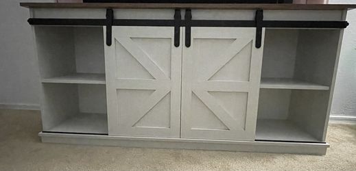 Farmhouse Style TV Stand 65inch