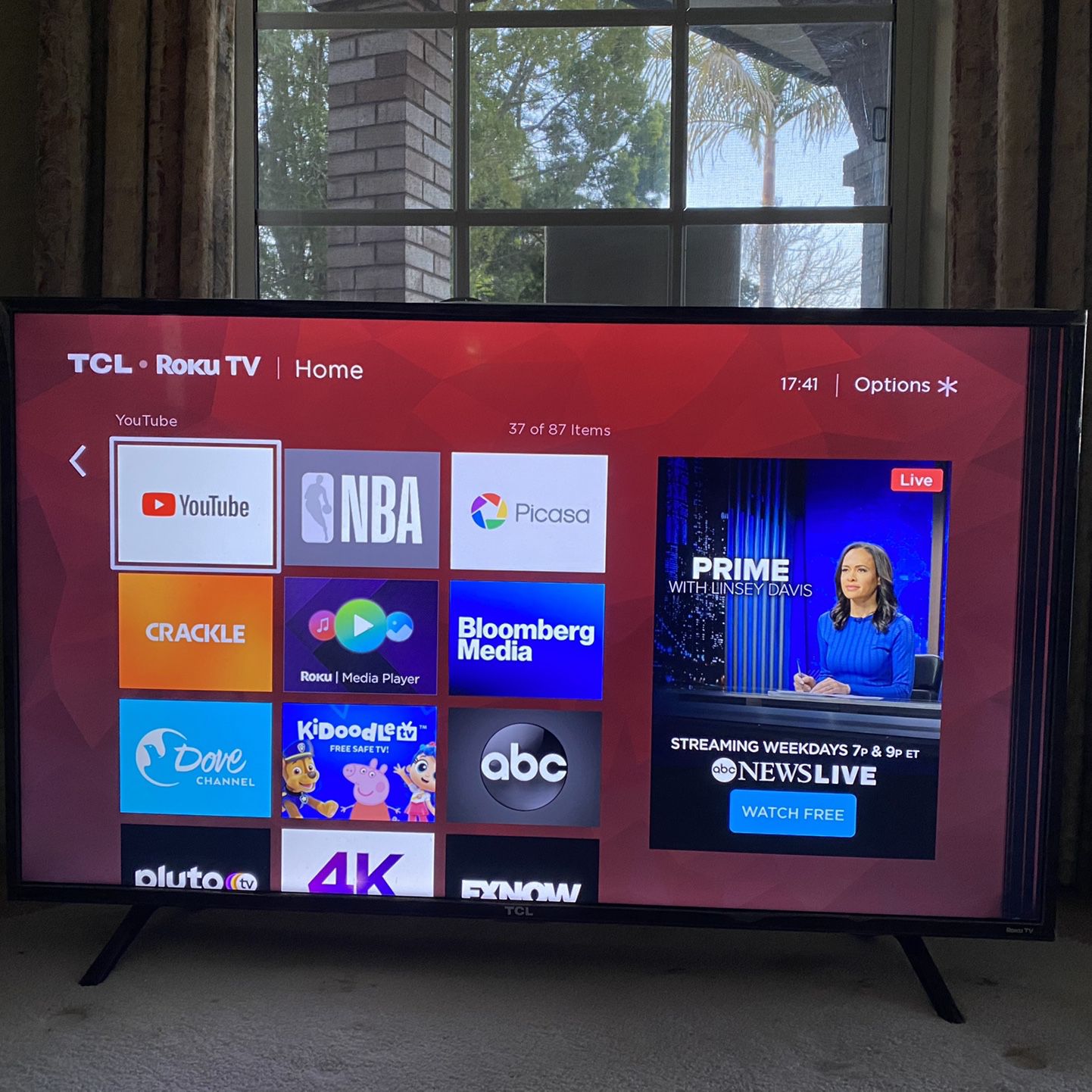 49 Inch TCL Smart TV