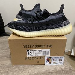 Size 10.5 - Adidas Yeezy Boost 350 V2 Carbon Asriel(FZ5000)