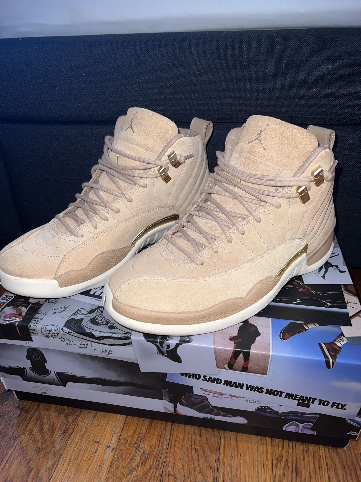 2018 Wmns Air Jordan 12 Retro 'Vachetta Tan'