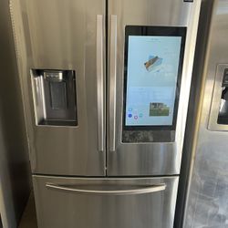 Samsung Family Hub 3 Door French Door Stainless Steel Refrigerator